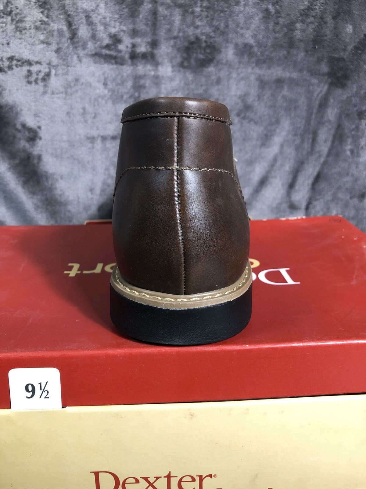 Dexter Comfort Memory Foam Dress Shoes New In Box Brown Men Size 9 1/2