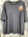 Target Blouse Sun Set Charger Graphic Woman’s Size Large Grey