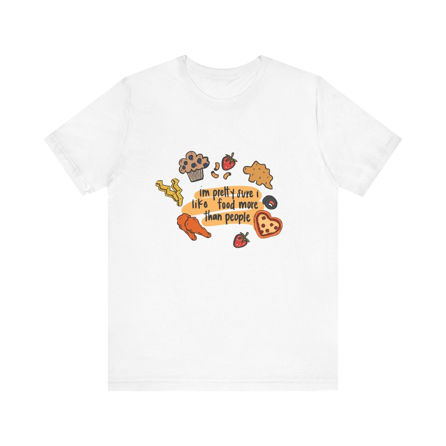 Womans T Shirt Funny Food Shirt I Like Snacks More Than People Tee Humor Gift
