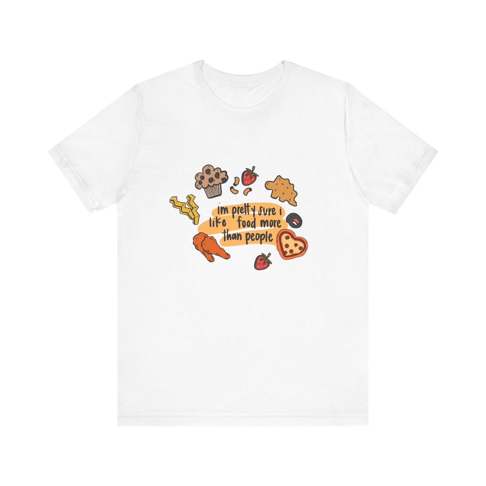 Womans T Shirt Funny Food Shirt I Like Snacks More Than People Tee Humor Gift