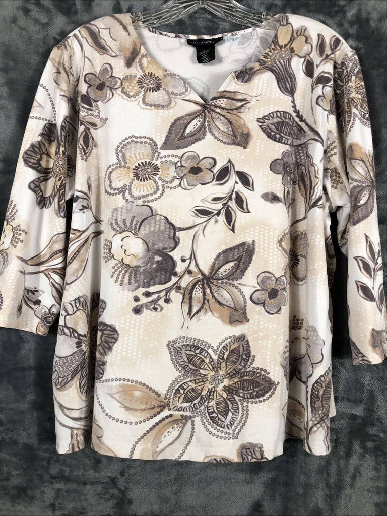 Alfred Dunner , Women’s Top, Size Large.