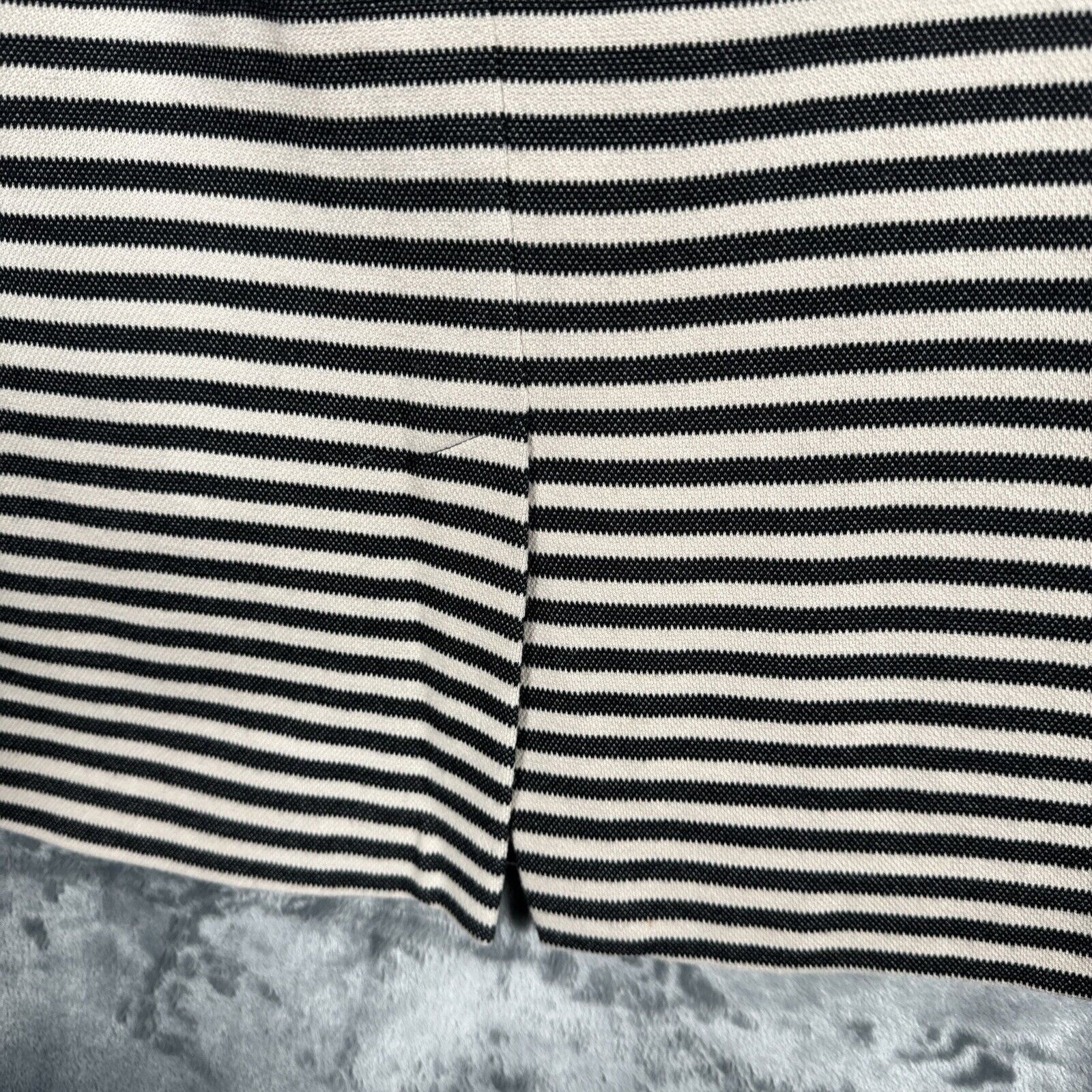 Talberts Skirt Woman’s Stripped Black & white Size 14 W Black & White Striped Pe