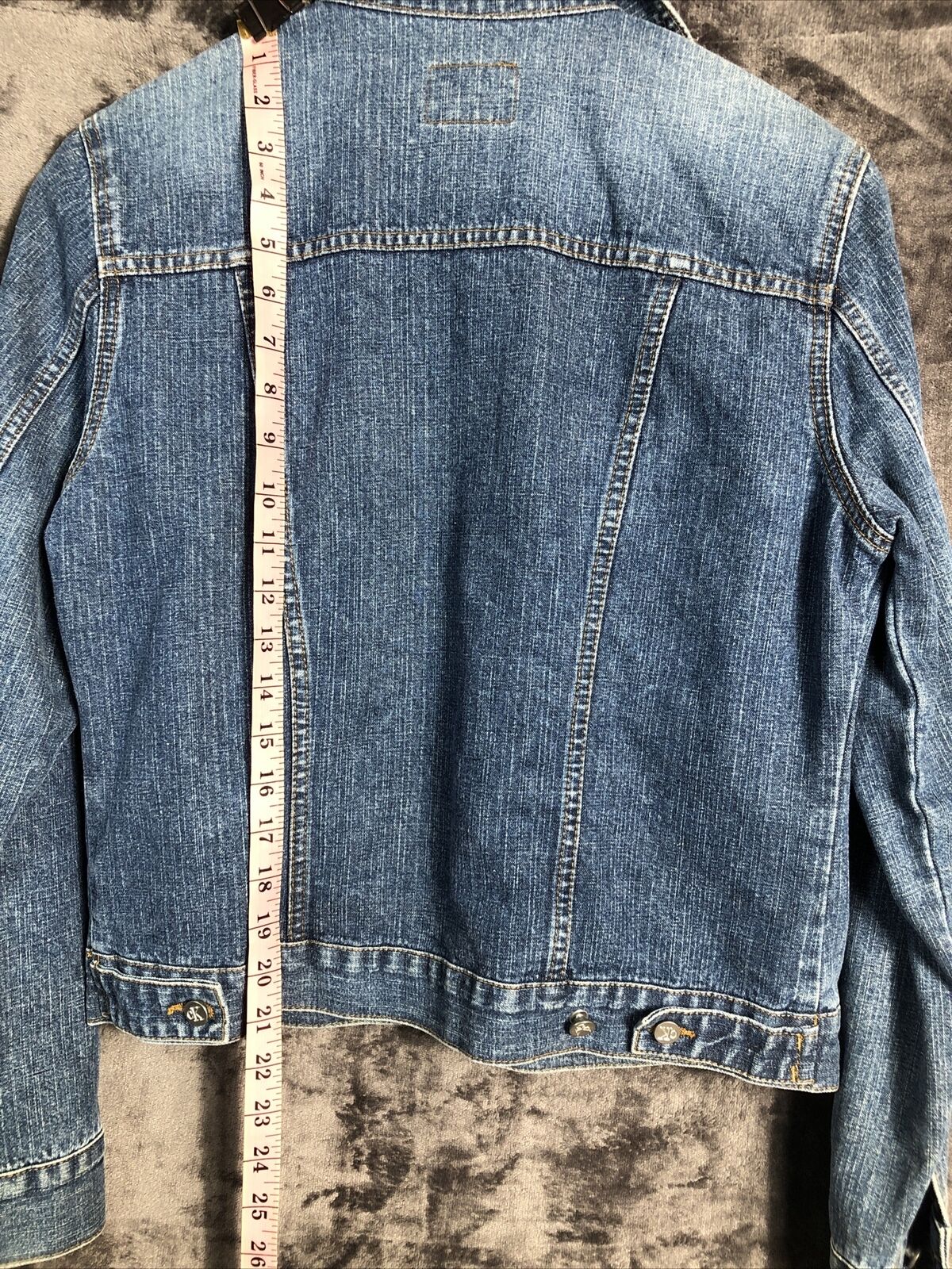Calvin Klein Jean Jacket Denim Size M Women’s Pockets