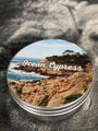Coconut Soy Candle Ocean Cypress Scent 4 Ounce Tin Hand Poured 