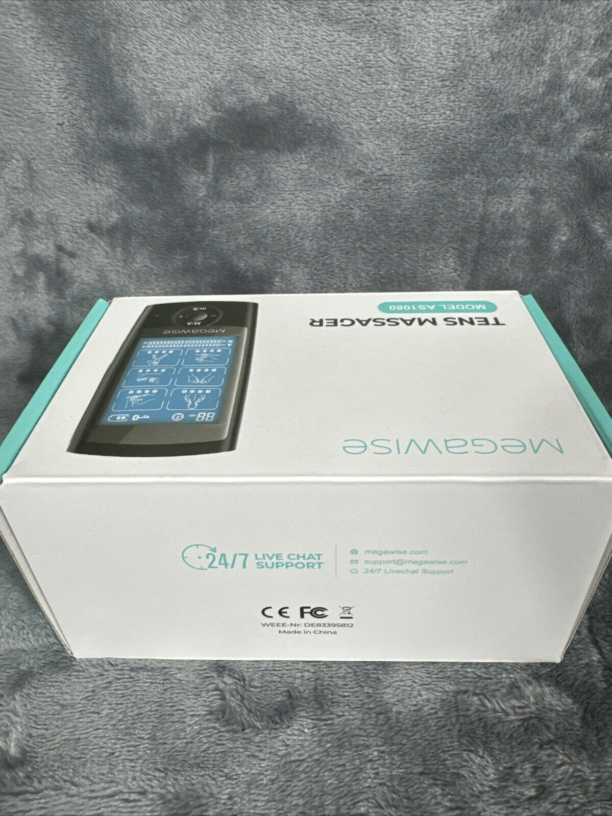 Auvon AS1080041 Rechargeable Tens Unit Muscle Stimulator