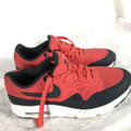 Nike Air Max Shoes Red & Black Perforated Sneakers