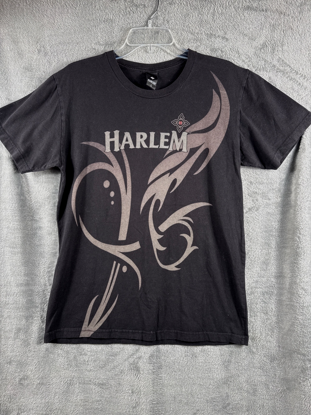 Mens Shirt Harlem Black Tribal Graphic T-Shirt Large