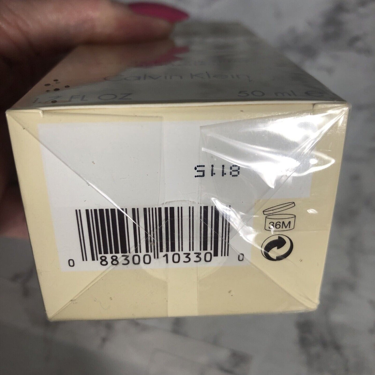 Calvin Klein Obsession Eau De Parfum Spray 1.7 Fl Oz / 50 Ml New Sealed Box For