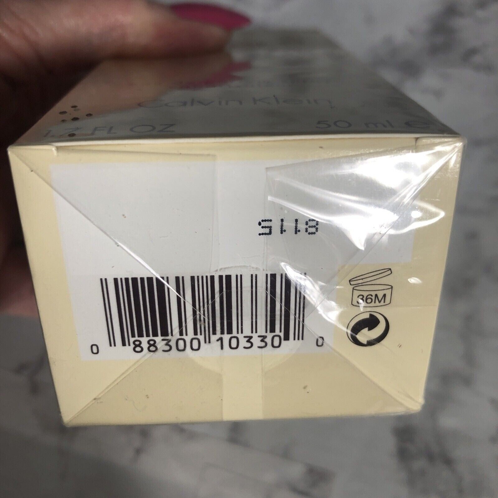 Calvin Klein Obsession Eau De Parfum Spray 1.7 Fl Oz / 50 Ml New Sealed Box For