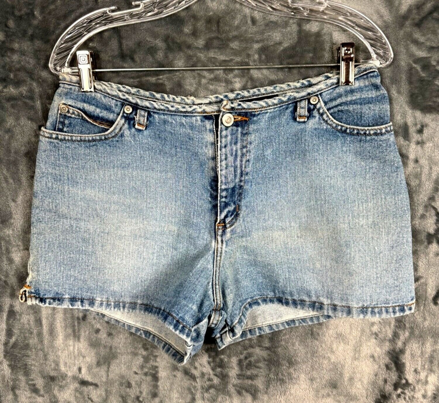 No Boundaries Womans Denim Shorts Blue Adult 11 Pre-Owned