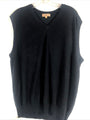 Mens Insrch 2XL Black Sleeveless V-Neck Sweater Vest