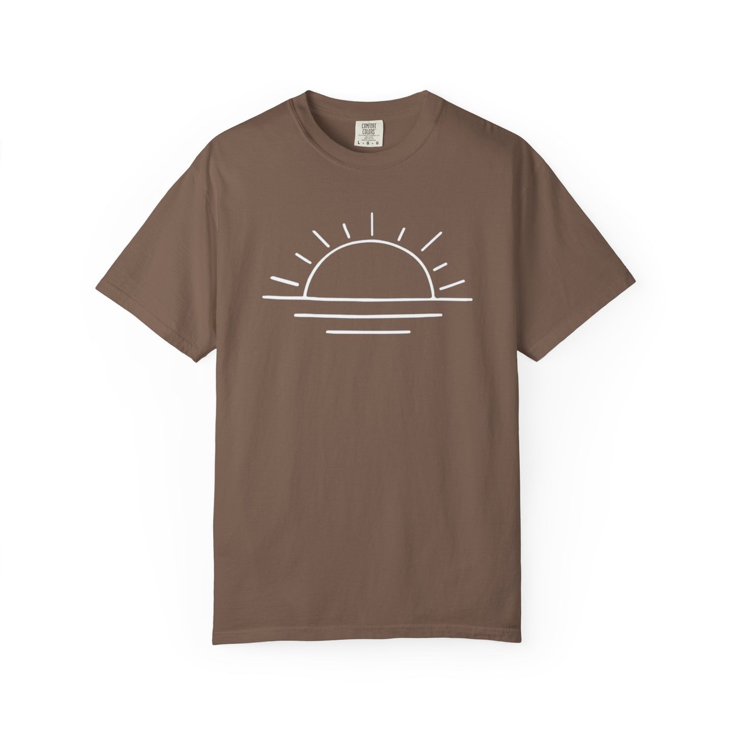 Comfort Colors Womans Sun T-shirt Summer Shirt Beach Top Summer Positive Vibes