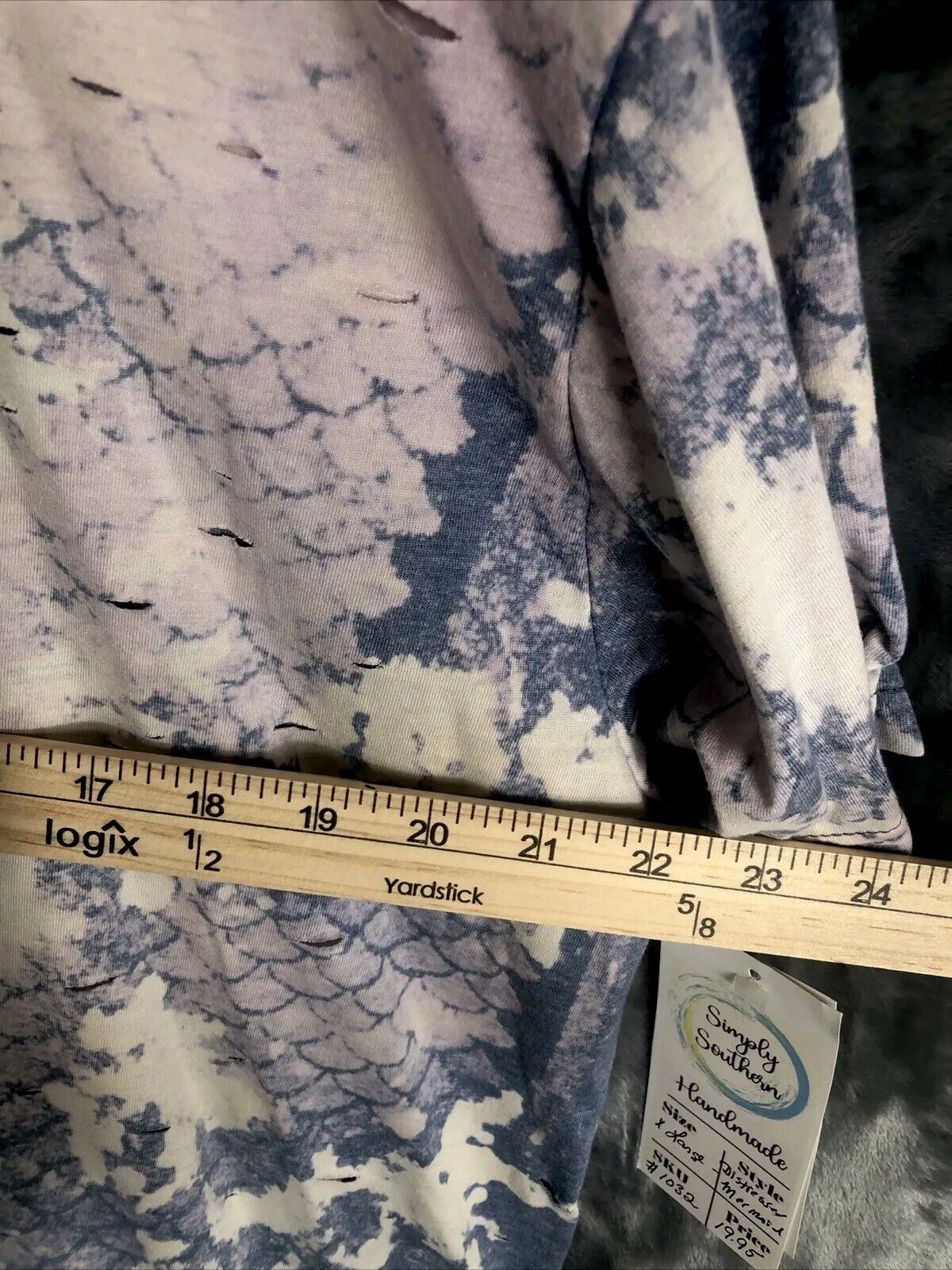 Beach Therapy T-Shirt Women’s Distressed Mermaid Custom Adult Size Extra Large