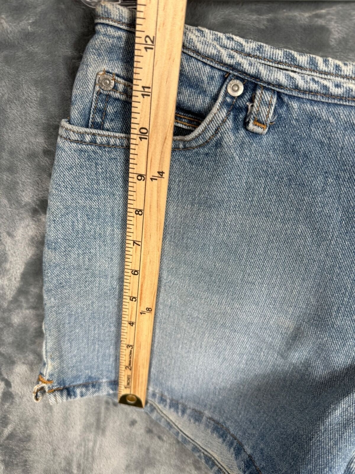No Boundaries Womans Denim Shorts Blue Adult 11 Pre-Owned
