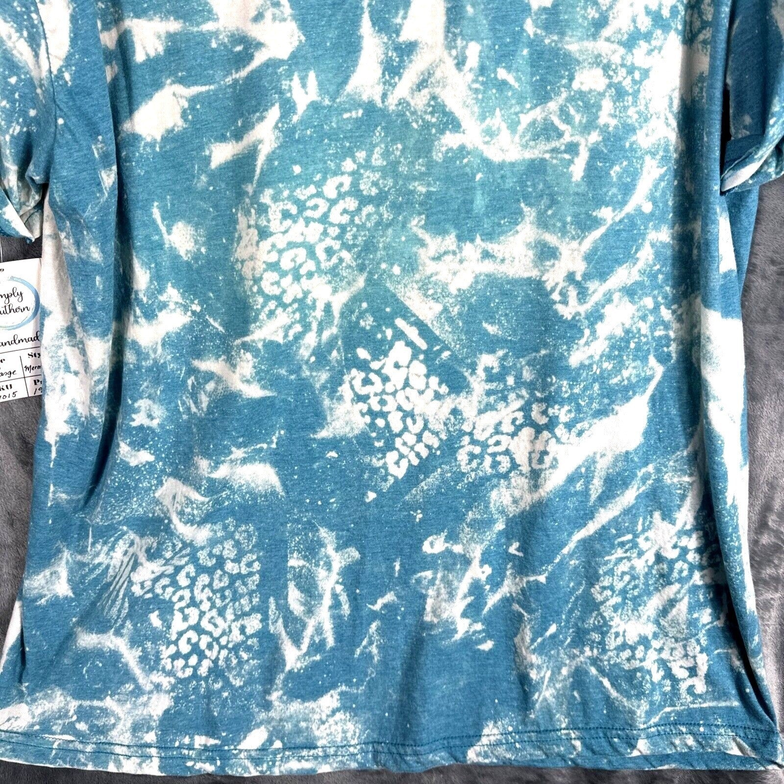 Women’s T Shirt “I Didn’t Choose The Salt Life The Salt Life Chose Me” Blue XL