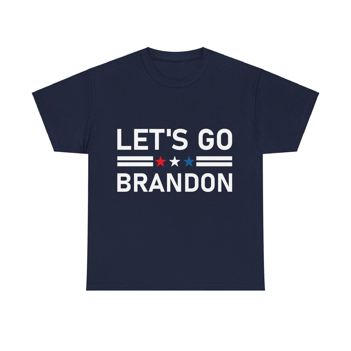 Political Humor Let's Go Brandon T Shirt Republican FJB Tee Biden Trump America