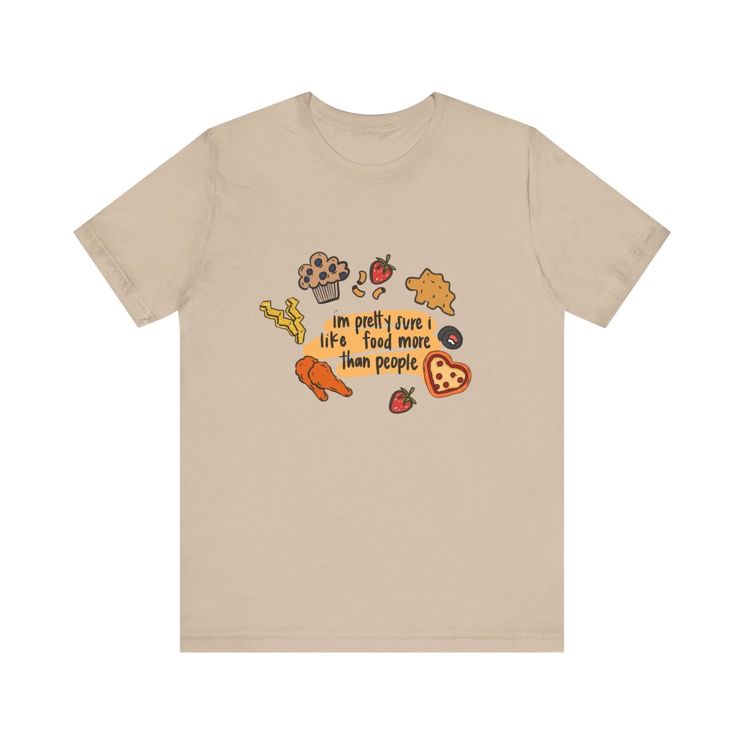 Womans T Shirt Funny Food Shirt I Like Snacks More Than People Tee Humor Gift
