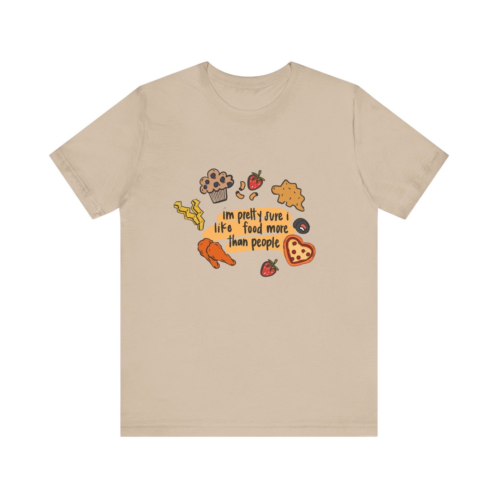 Womans T Shirt Funny Food Shirt I Like Snacks More Than People Tee Humor Gift