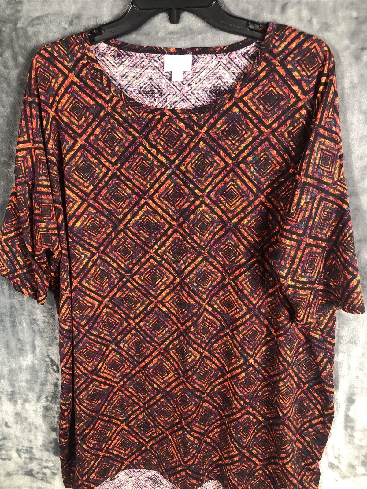 LuLaRoe Blouse Womens Shirt Short Sleeves Top Size Adult XL