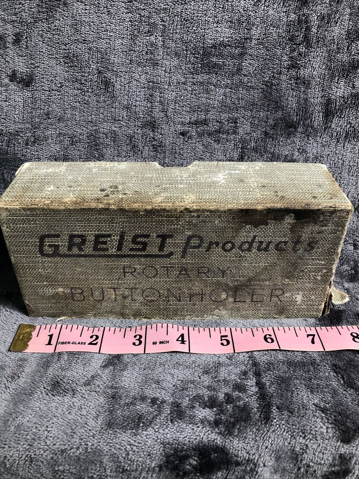 Greist Products Rotary Button Holder Vintage