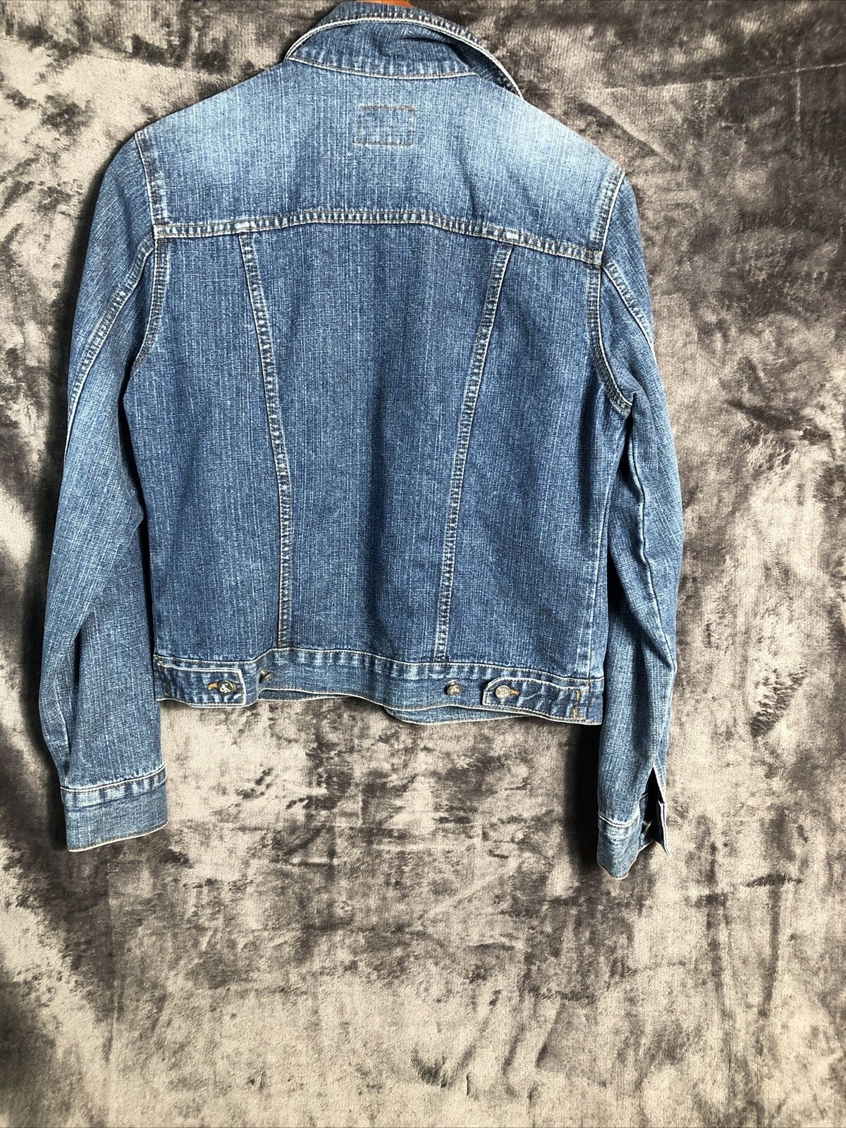 Calvin Klein Jean Jacket Denim Size M Women’s Pockets