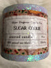 Sheer Elegance Sugar Cookie Scented Candle 8 Oz Iridescent Glitter Soy Wax For H