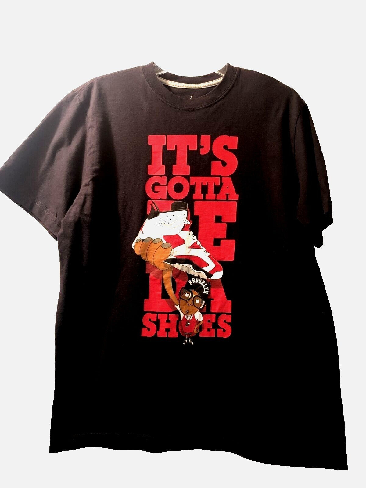 Michael Jordan Brooklyn Men's T-Shirt Unisex Large Black Graphic Tee
