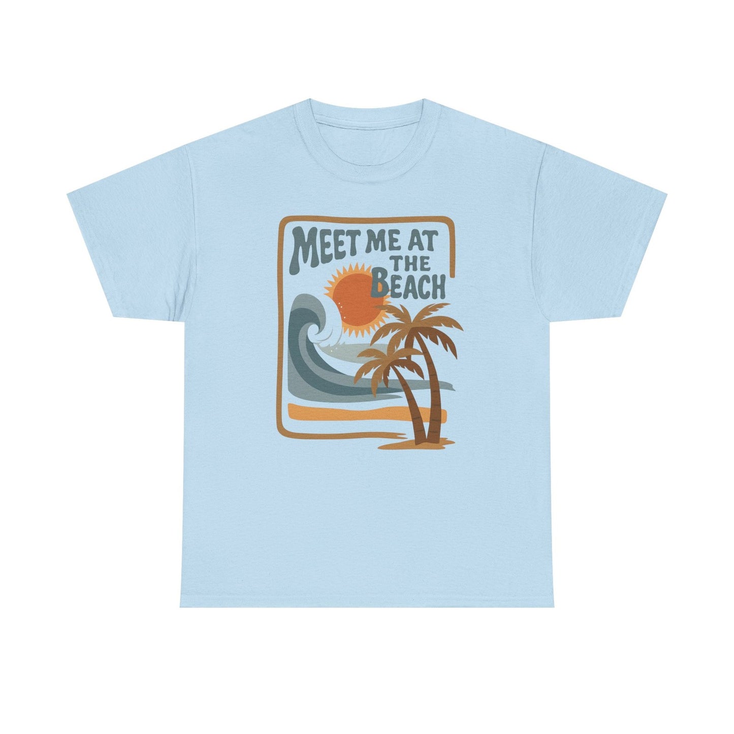 Womans T Shirt Meet Me at the Beach Shirt Summer Top All Sizes
