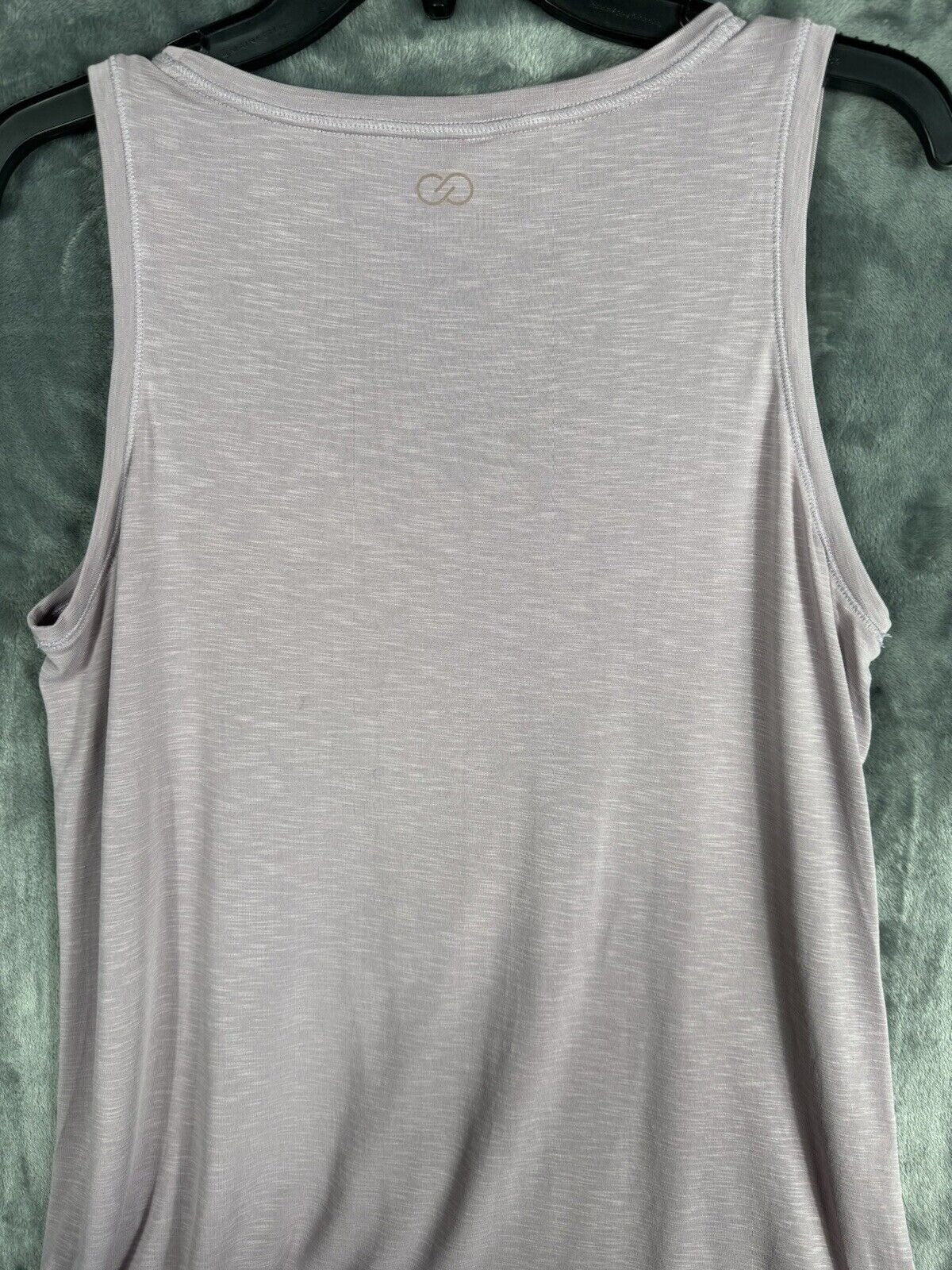 Calia By Carrie Underwood Womens Heathered Lavender Sleeveless Tank Top - M