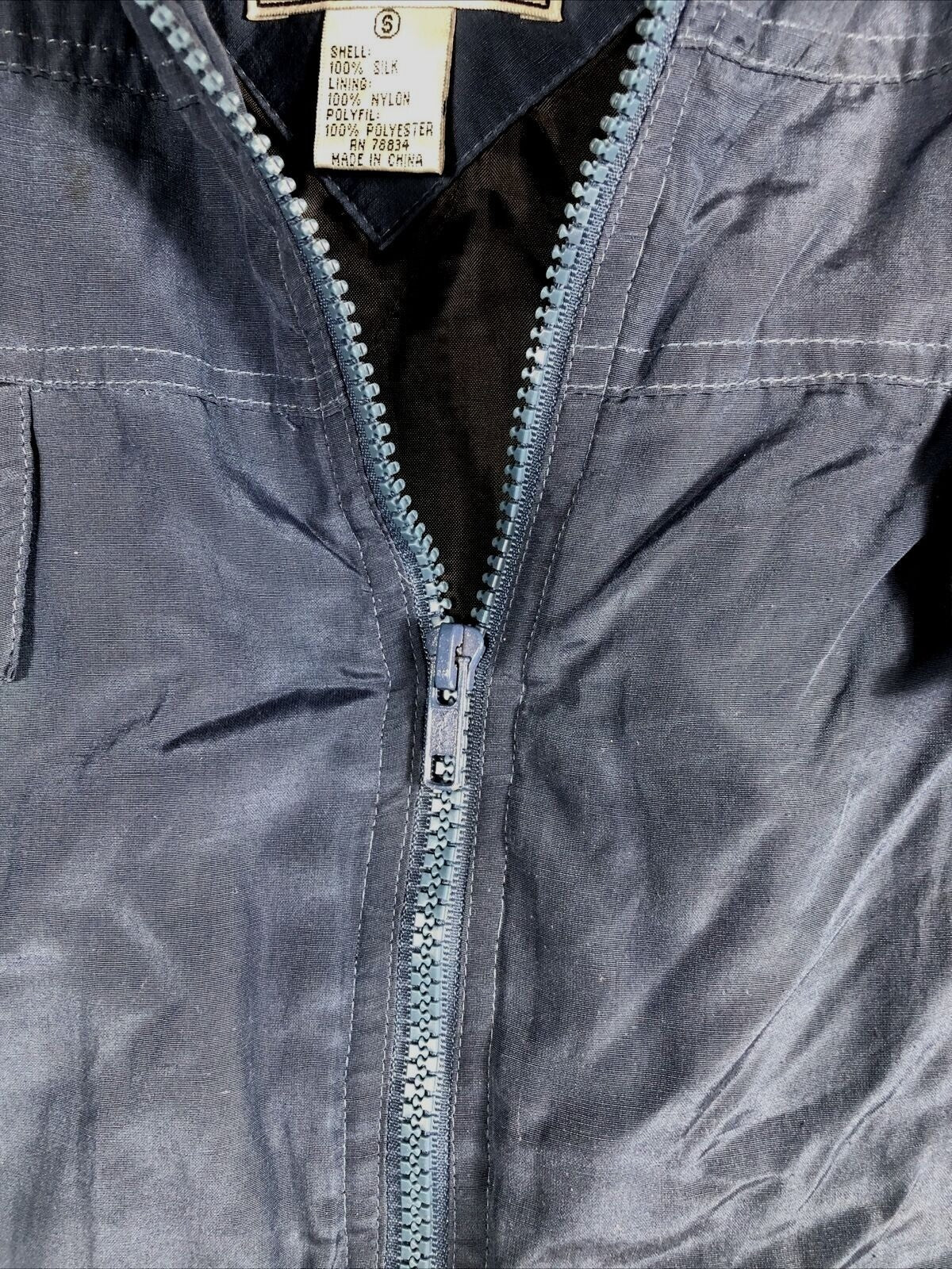 New York Laundry Signature Woman's Jacket Coat Size Small Blue