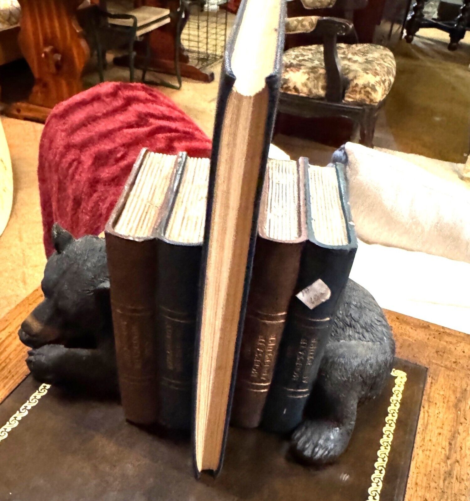 Bear-Themed Decorative Bookends For Home Or Office