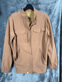 Lato Mens Brown Jacket Rpet/Spandex With Snap Closures & Elastic Cuffs