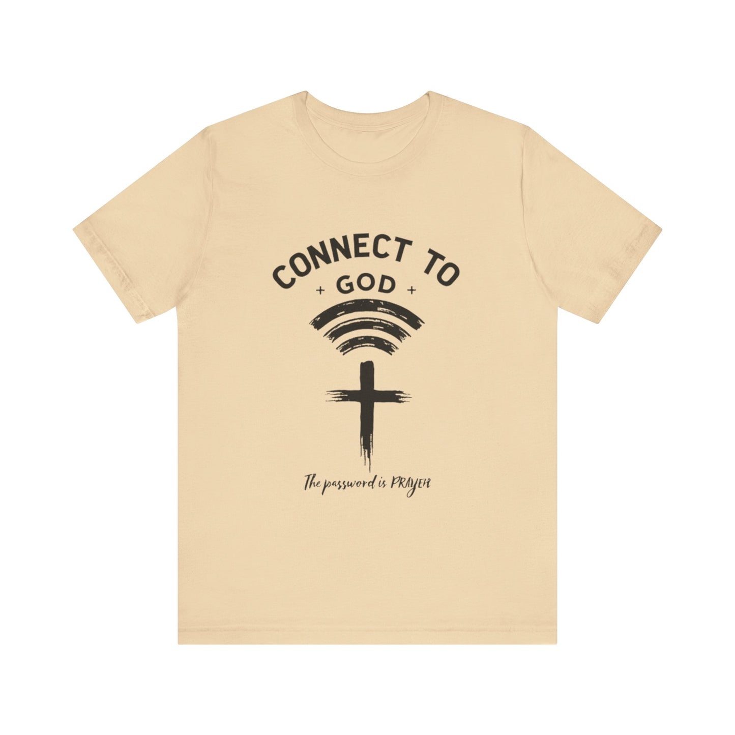 Womans Christian Shirt Connect To God The Password Is Prayer Inspirational Gift