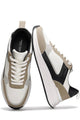 Mens Vegan Leather Sneakers By Project Cloud With Memory Foam Anti-Slip Sole