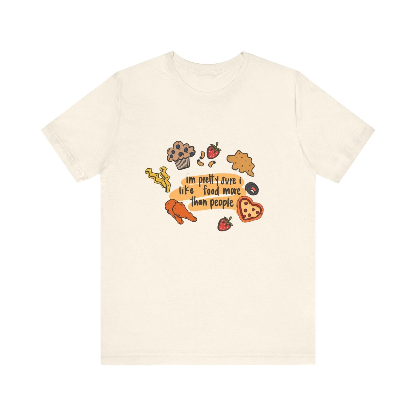 Womans T Shirt Funny Food Shirt I Like Snacks More Than People Tee Humor Gift