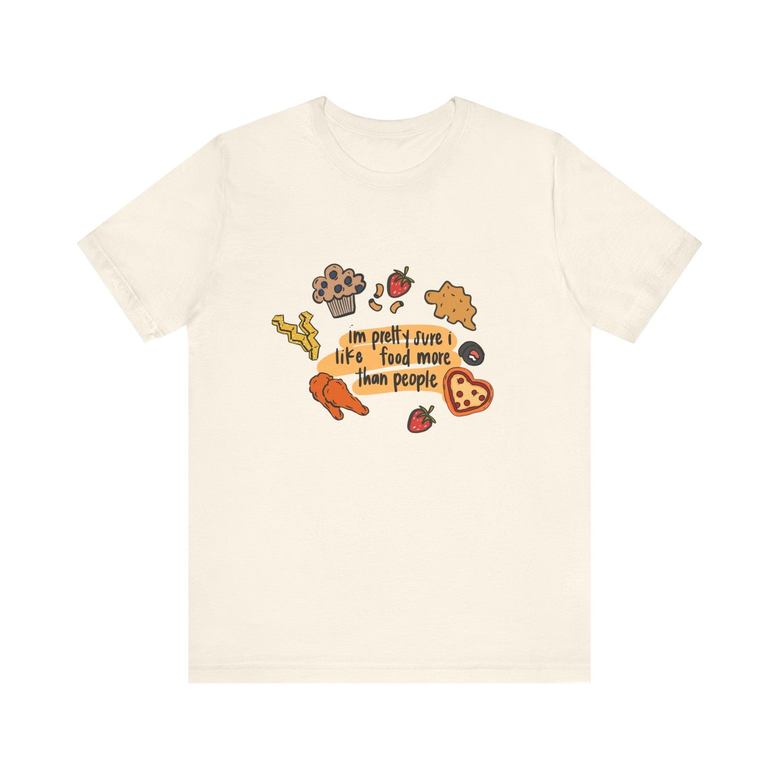 Womans T Shirt Funny Food Shirt I Like Snacks More Than People Tee Humor Gift