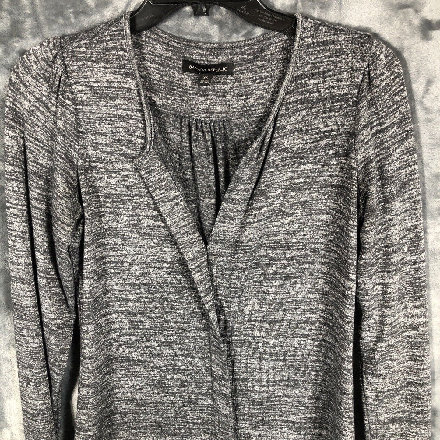BANANA REPUBLIC Women's Sweater Pullover Extra Small Gray Long Sleeve XS