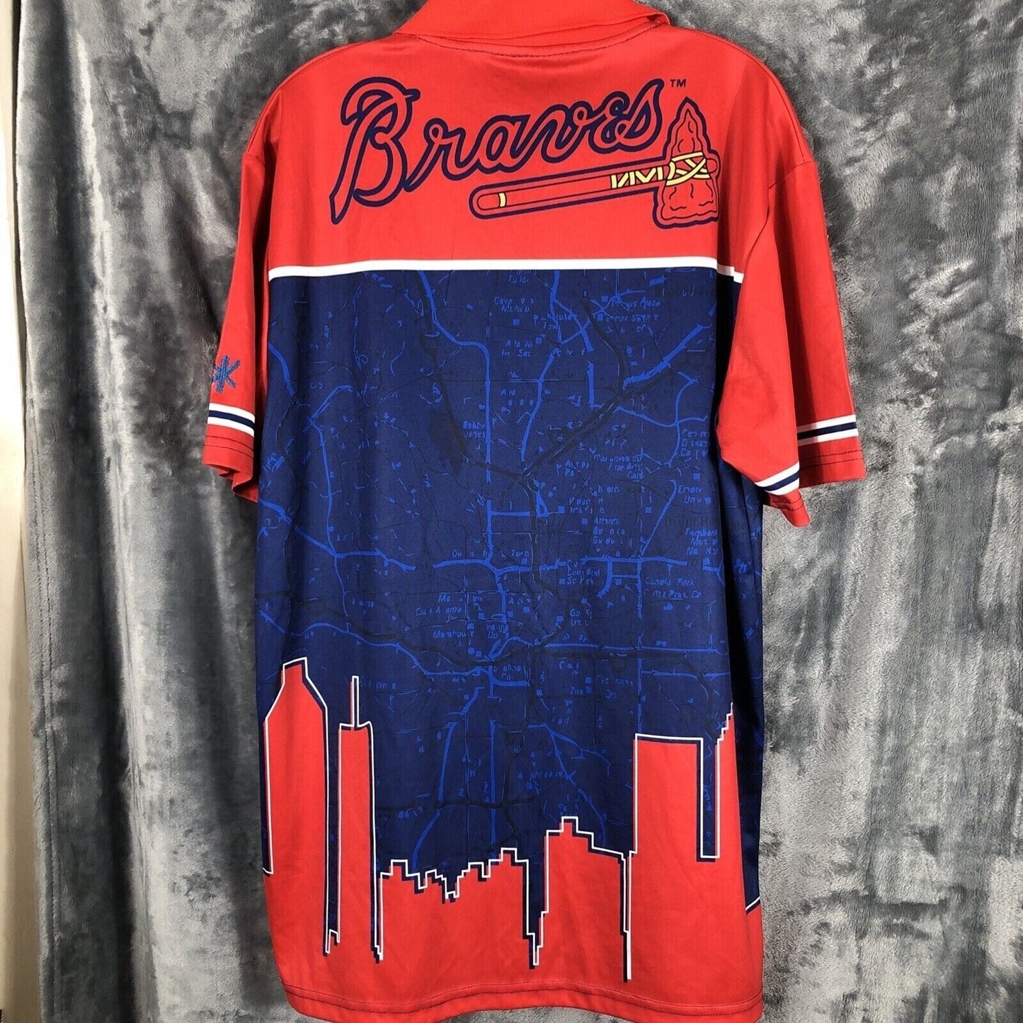 Atlanta Braves Mens Shirt Genuine Merchandise Size Large