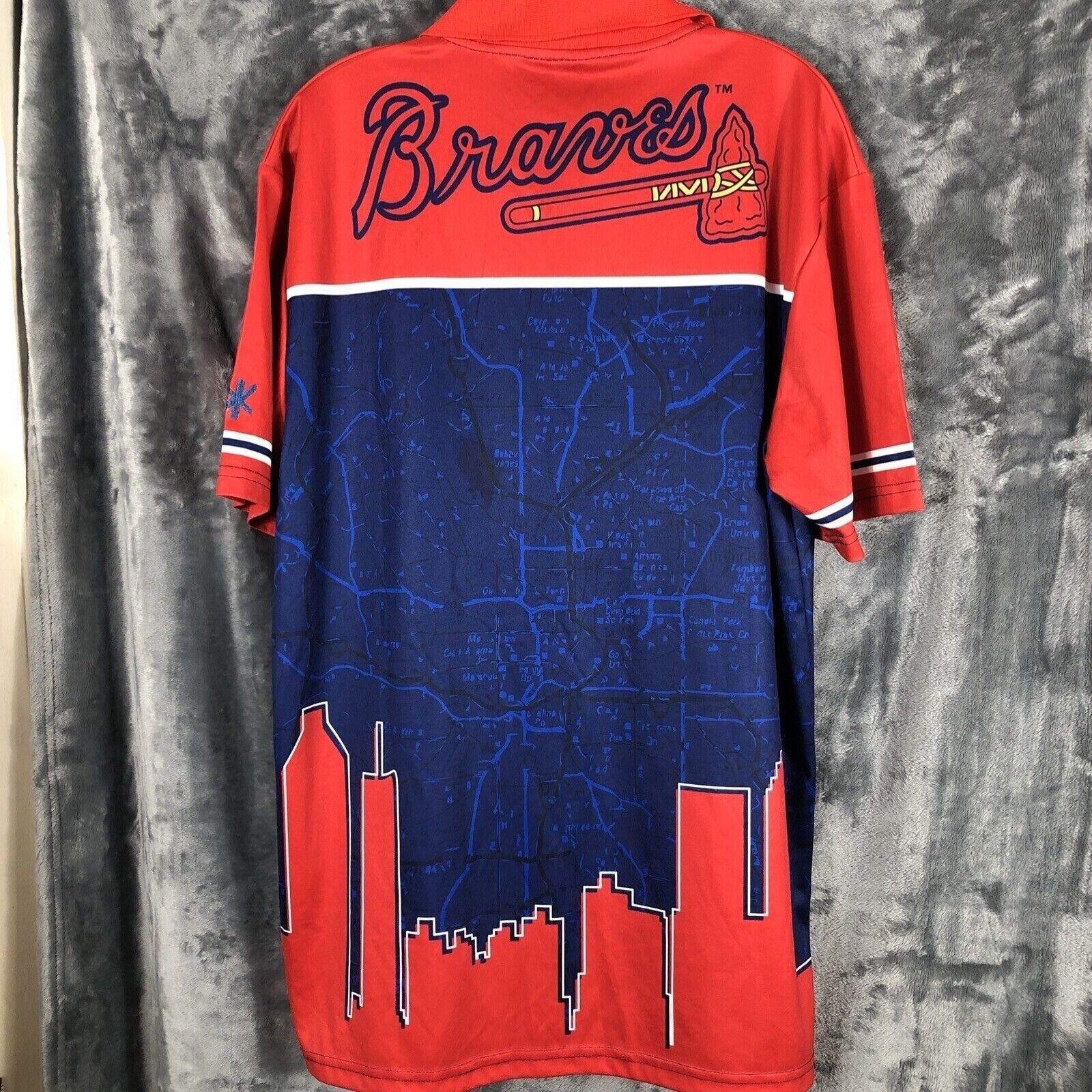 Atlanta Braves Mens Shirt Genuine Merchandise Size Large