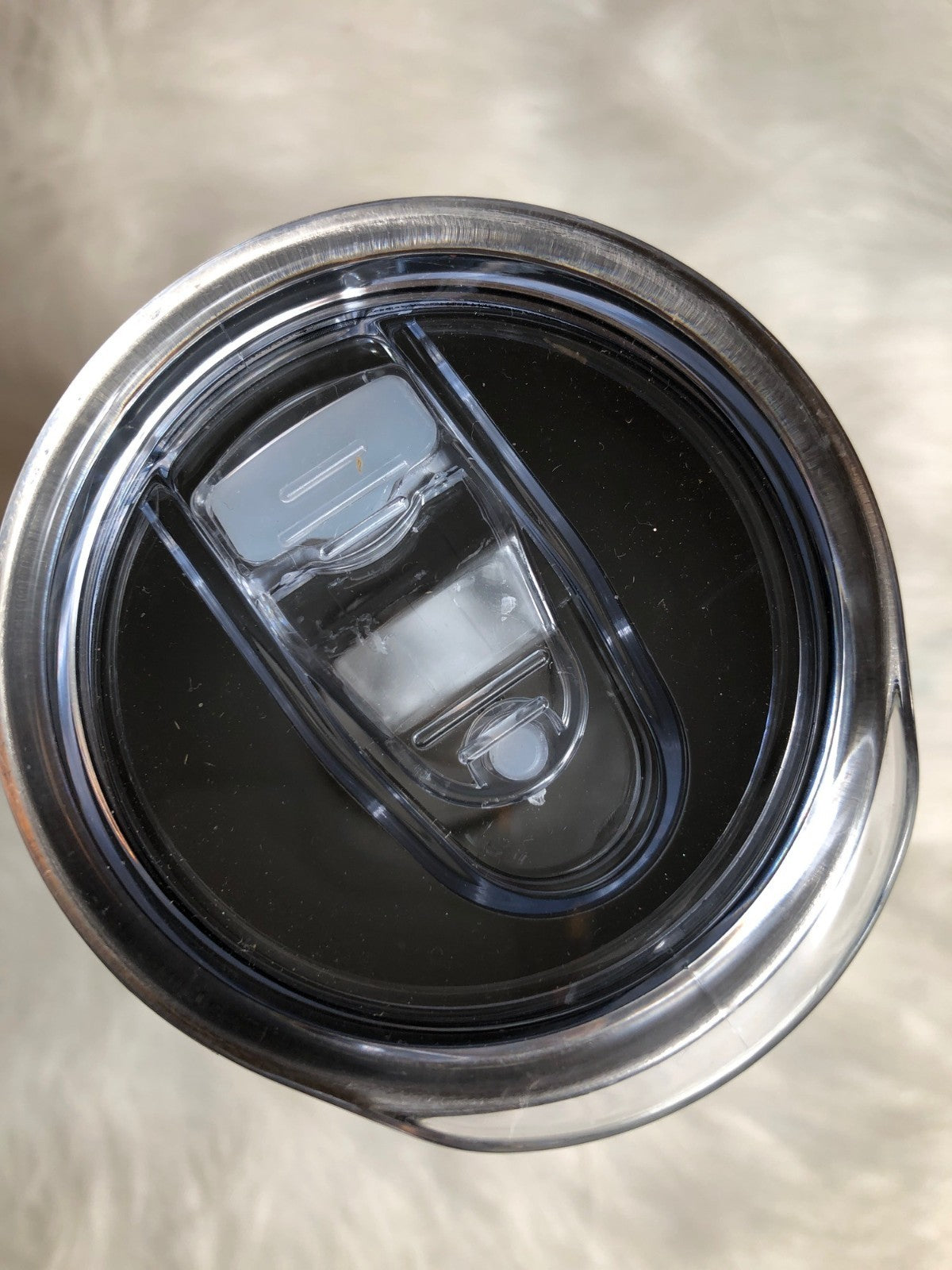 "Slay The Day!" Glitter Tumbler With Cosmic Design