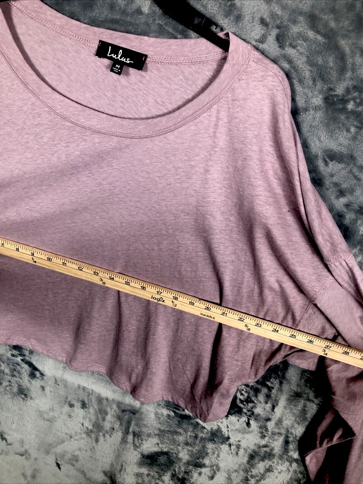 Lulus Womens Blouse Top T Shirt Size M Medium Long Sleeve Stretch Comfort Casual