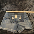Faded Glory Woman’s Shorts Size 10  Shore Blue Jeans Stretch Shorts