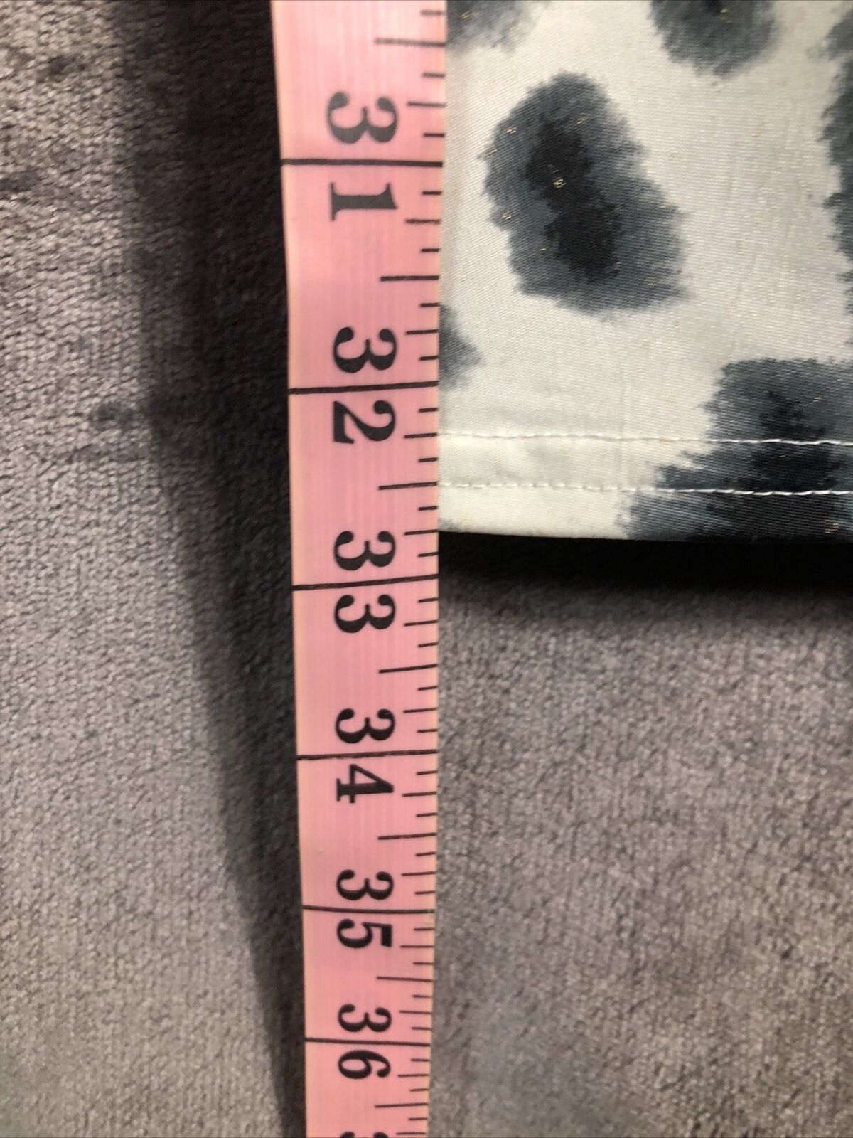 Animal Print Stretch Dress Black Gray Women’s Size M