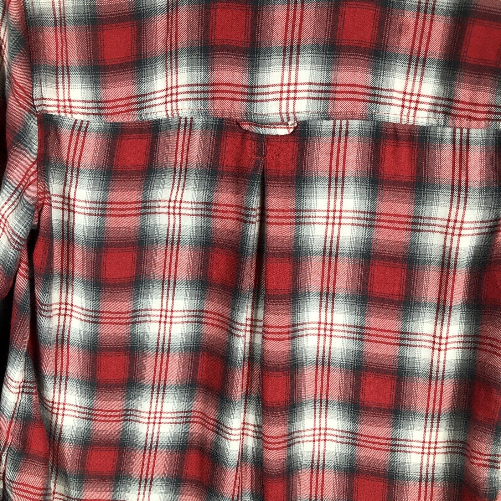 American Eagle Shirt Womens Plaid Long Sleeve Amazingly Soft Button Up Size M