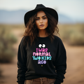 Womans Funny Sweatshirt I Was Normal Two Kids Ago Shirt