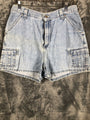 Lee Jean Cargo Shorts Women Size 10 Medium