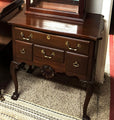 CHIPPENDALE ANTIQUE MAHOGANY BLOCK- FRONT LOWBOY BALL & CLAW EXCELLENT QUALITY