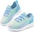 Girls Shoes Rainbow Gradient Mesh New Lightweight Kids Sneakers