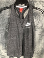 NIKE ‘Just Do It’ Girl’s Tank Top  XL Fit Gray/white 15” Pit To Pit