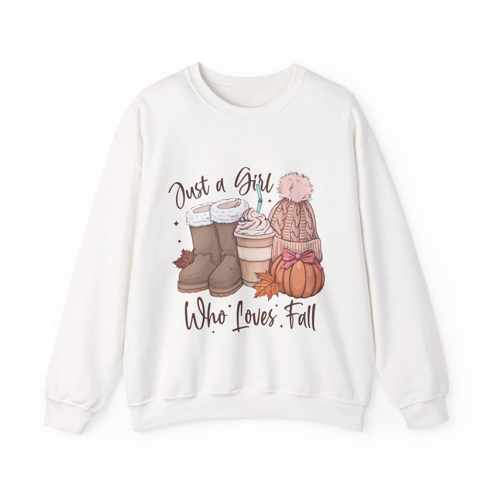 Autumn Lover Sweatshirt Cozy Fall Vibes for Coffee & Pumpkin Enthusiasts Coque